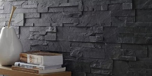 3D панели Сланец Black Slate Modern5