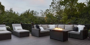 Террасная доска из ДПК Bamberg, Solid, Brazilian Walnut