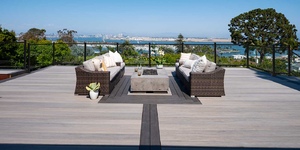 Террасная доска из ДПК Bamberg, Solid, English Barnwood