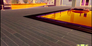 Террасная доска из ДПК Bamberg, Square, Brazilian Walnut3