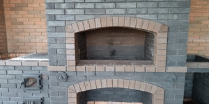 Кирпич печной Montenegro SHA 5 Black Cuprum (Чёрный) 230x114x65 мм 2