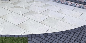 Брусчатка из известняка RKS Slate Belgian Black 100x100x30 мм 3