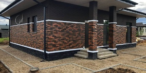 Кирпич облицовочный ЛСР, Красный флэш ультра, гладкий, 1 НФ 1