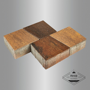 Тротуарная плитка BRAER, Старый город, Веймар, Color Mix Мальва