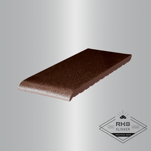 Клинкерный подоконник, отлив "Коричневый Глазурованный"