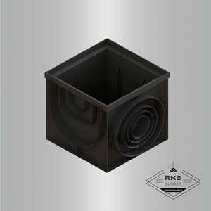 Дождеприемник-пескоуловитель PolyMax Basic 400х400