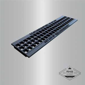 Решетка водоприемная Basic DN100 чугунная (ячеиcтая)