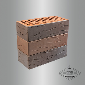 Кирпич облицовочный Магма Keramik & Klinker, Флеш Графит Антик, 0,7НФ