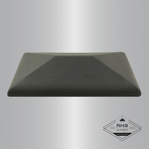 Клинкерный колпак на столб ZG Clinker, СР 300х425 мм, графит