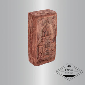 Кирпич ручной формовки Тандем с клеймом Собора