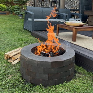 Костровая чаша из кирпича огнеупорного Montenegro