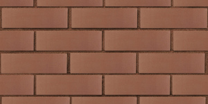 Кирпич облицовочный ЛСР, коричневый, гладкий, 1НФ на коричневом шве