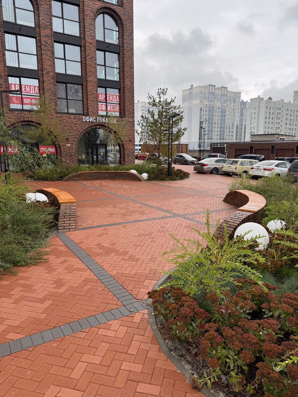 Клинкер тротуарный ЛСР "Эдинбург", тёмно-красный 12