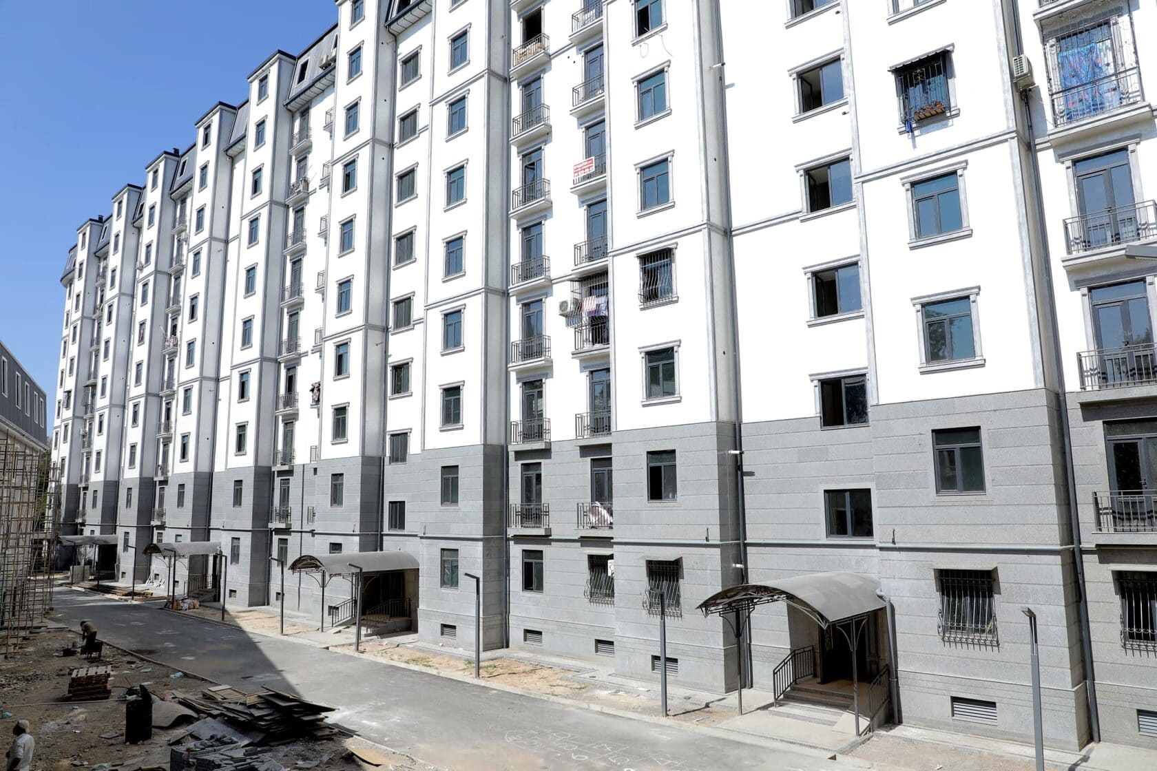 Гранитная плитка Grey Pearl, Thermo 1