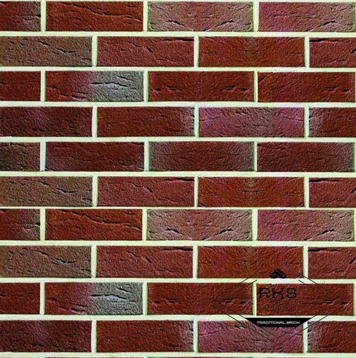 Кирпич ABC Klinkergruppe, Tecklenburg bunt-geflammt handform-besandelt в Тамбове