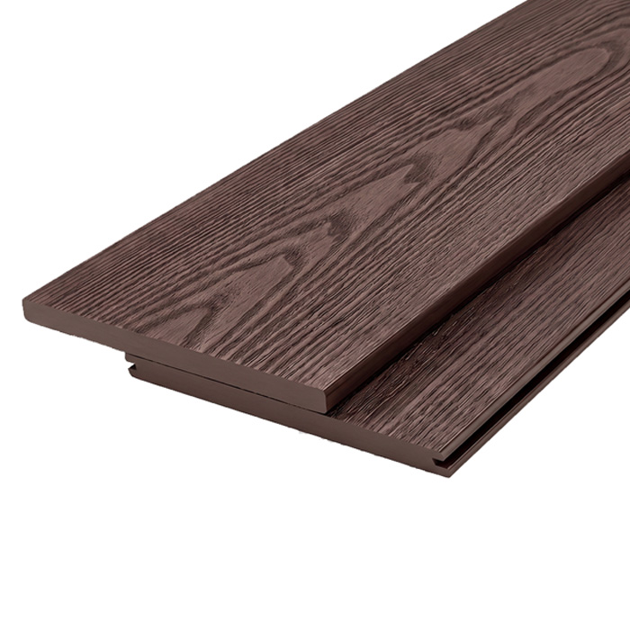 Заборная доска из ДПК Bamberg, Brazilian Walnut, 3D тиснение в Тамбове