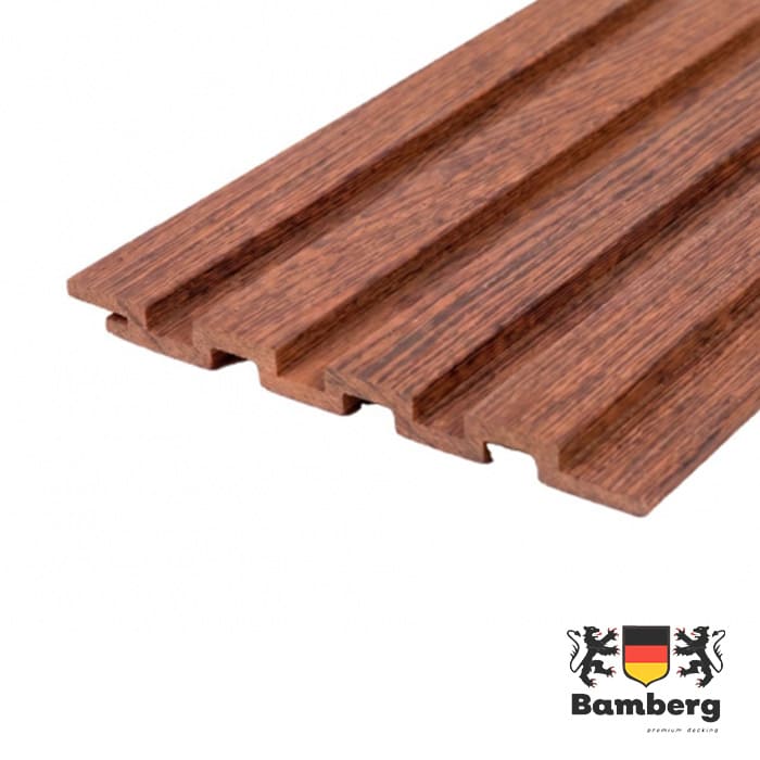 Реечная панель Bar Lines, African Bubinga в Тамбове