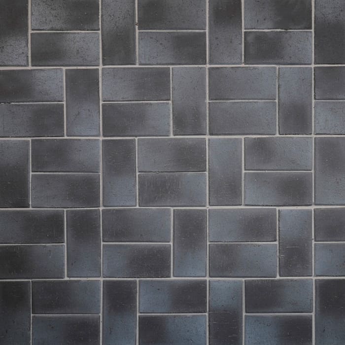 Клинкер тротуарный ангобированный ЛСР "Зальцбург" Платина Классик в Тамбове