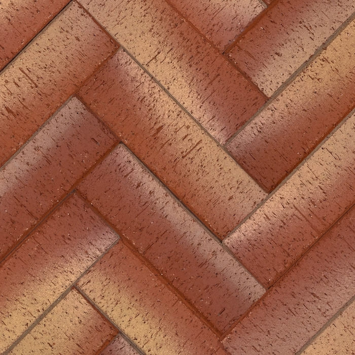 Клинкер тротуарный ЛСР красный "Канны" Золото Лонг в Тамбове