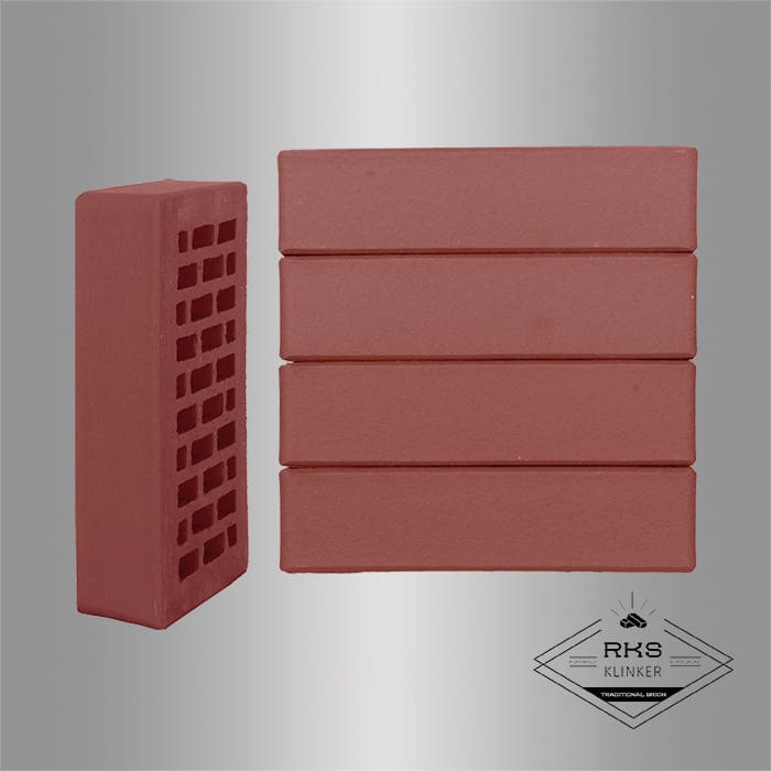 Кирпич облицовочный ЛСР, Винный, Гладкий, 1НФ в Тамбове