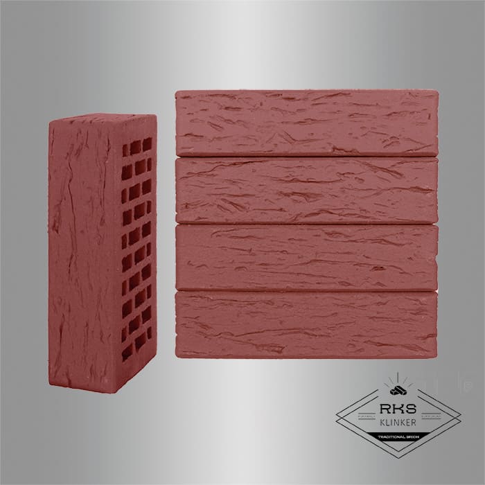 Кирпич облицовочный ЛСР, Винный, Рустик, 1НФ в Тамбове