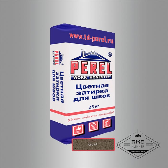 Зимняя затирочная смесь Perel RL 10/серая в Тамбове