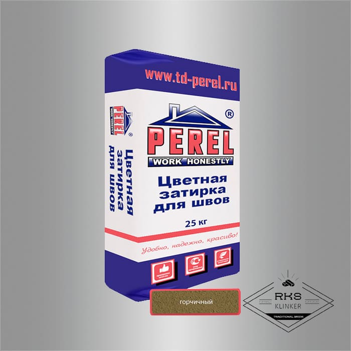 Затирочная смесь Perel RL 36/горчичная в Тамбове