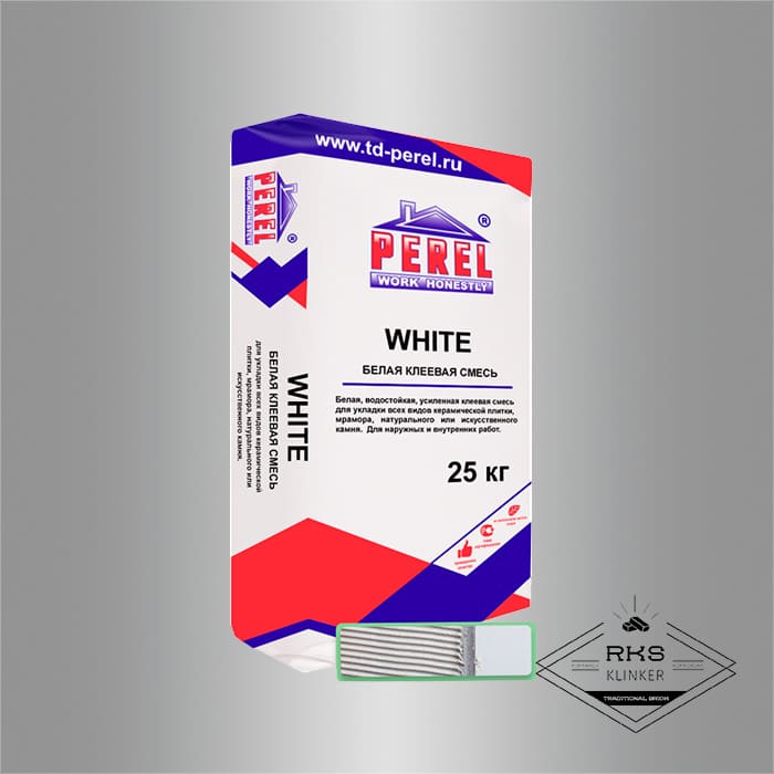 WHITE Perel клей для мрамора и камня в Тамбове