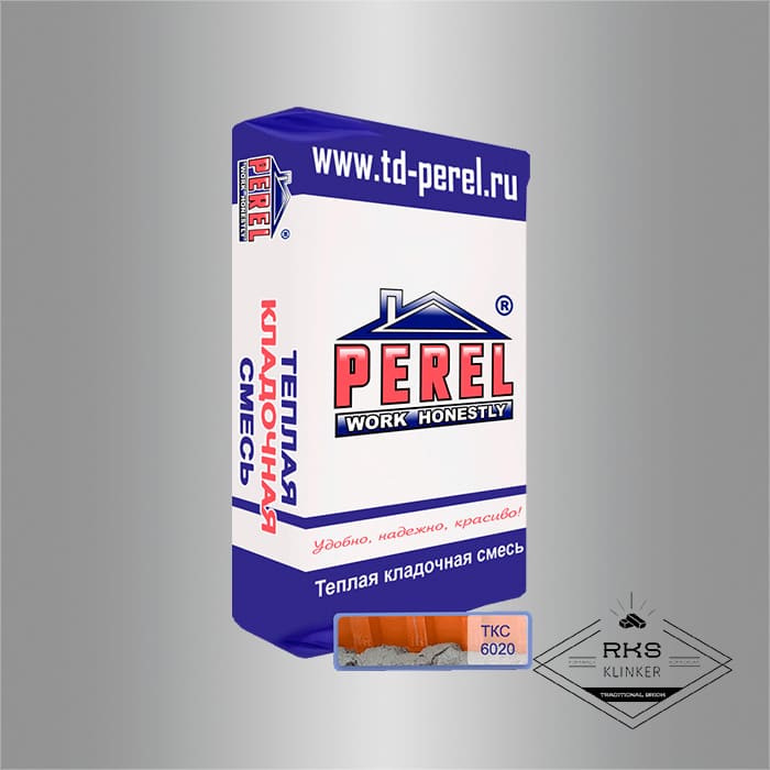 Теплоизоляционный кладочный раствор PEREL TKS 6020 в Тамбове