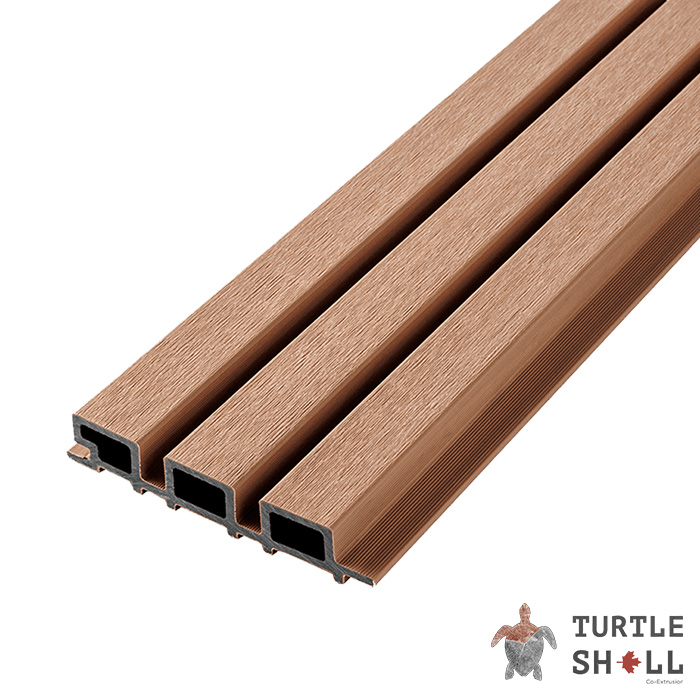 Реечная панель ДПК Middle Lines, Siberian Pine, Коэкструзия (FS 15) в Тамбове