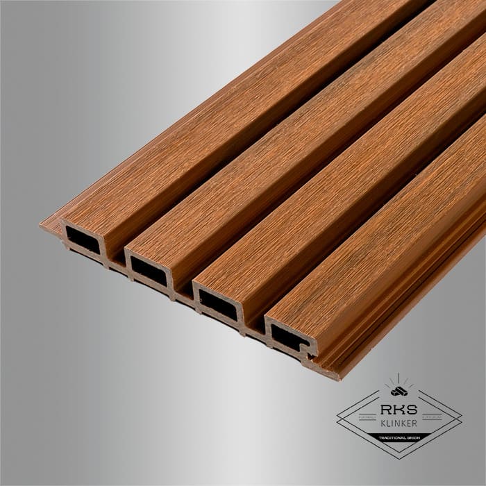 Реечная панель Middle Lines, Thai Teak, Co-Extrusion в Тамбове