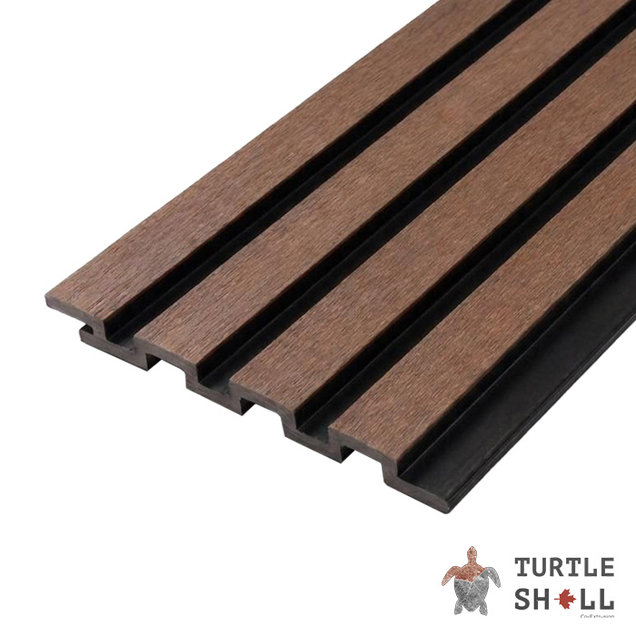 Реечная панель Bar Lines, Australian Palisander, Co-extrusion в Тамбове