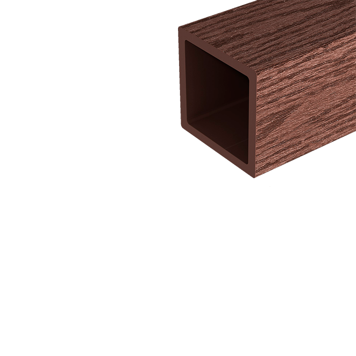 Столб ДПК Woodvex, Select, темно- коричневый в Тамбове