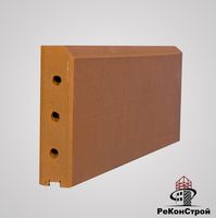 Клинкерный бордюрный камень KR "Красный" в Тамбове