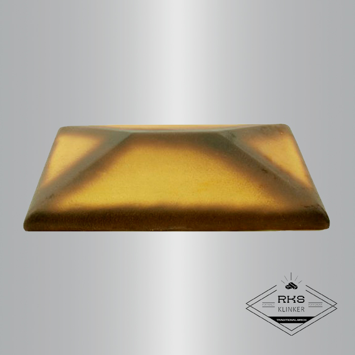 Клинкерный колпак на столб ZG Clinker, СР 300х425 мм, жёлтый тушевой в Тамбове