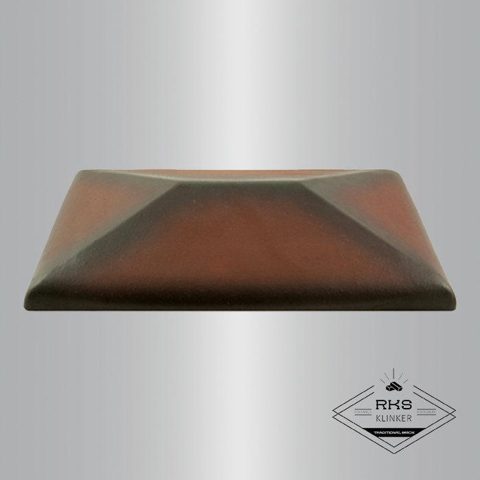 Клинкерный колпак на столб ZG Clinker, СР 300х425 мм, ольха в Тамбове