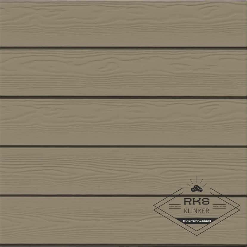 Фиброцементный сайдинг CEDRAL Lap wood, C57 - Весенний лес в Тамбове