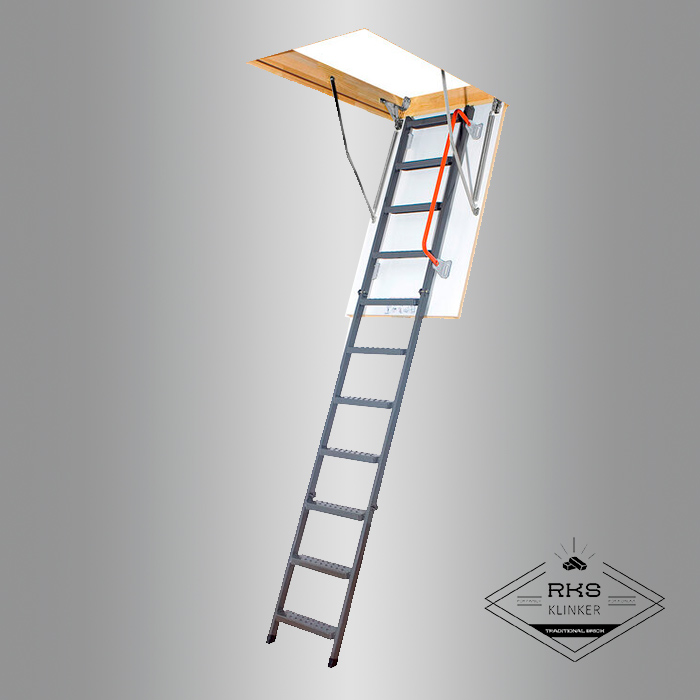 Чердачная металлическая лестница FAKRO LMК 60х130х305 в Тамбове