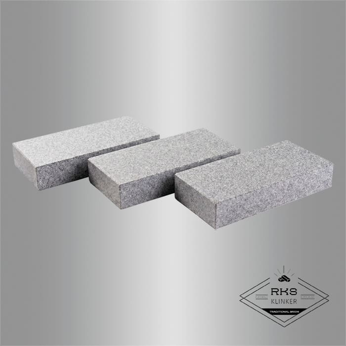 Гранитная брусчатка RKS SLATE Сильвер Пёрл, пиленая 200х100 мм в Тамбове