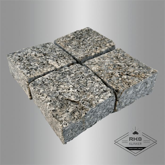 Гранитная брусчатка Grey Pearl, Карандаш, 100x100 мм в Тамбове