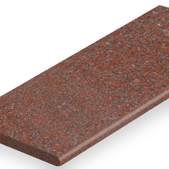 Ступень гранитная Imperial Red в Тамбове