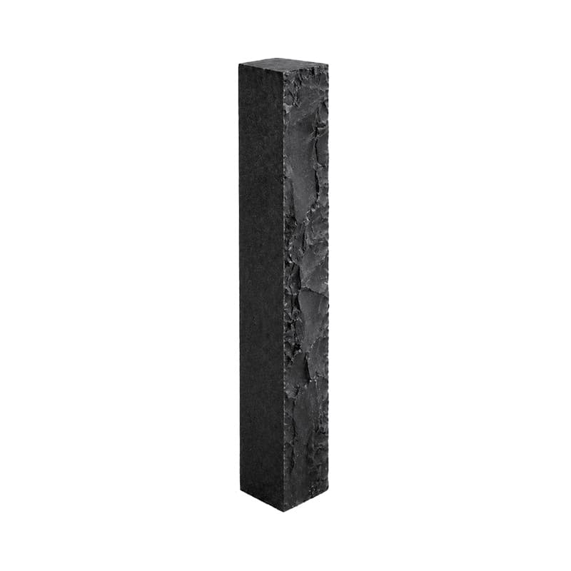 Палисад из камня RKS SLATE Belgian Black, колотый, 100х100х1000 мм в Тамбове
