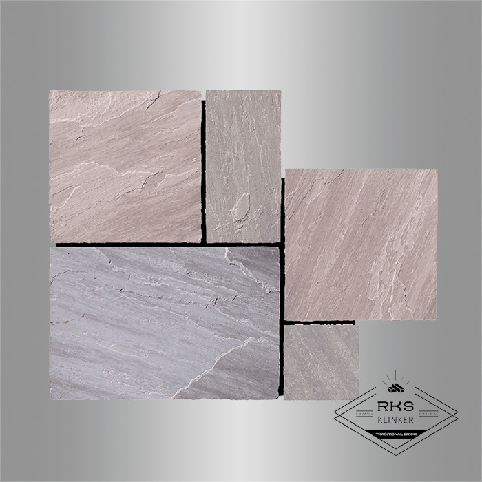 Мозаика из камня песчаник RKS SLATE Belgian Grey в Тамбове