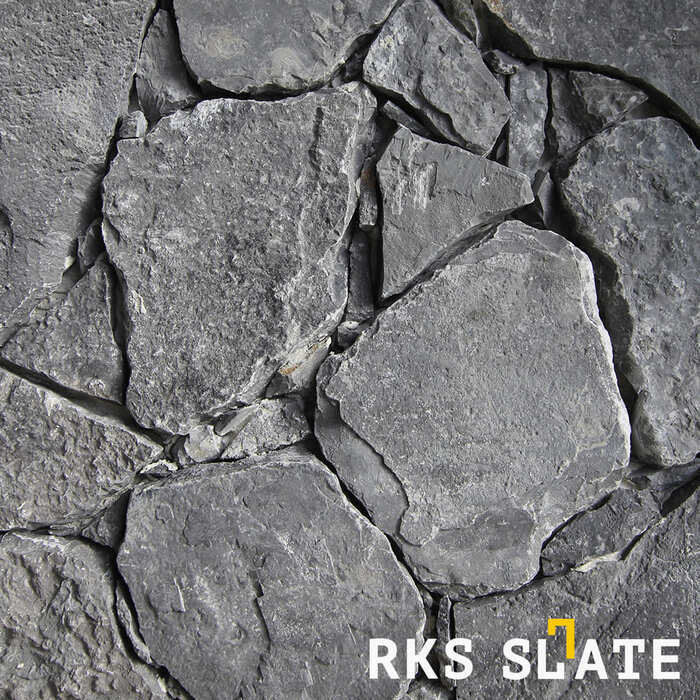 Фасадный облицовочный камень Midnight Black Loose в Тамбове