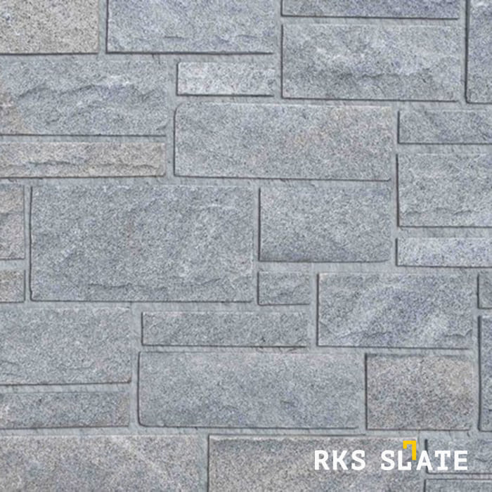 Фасадный облицовочный камень Grey Quartz Castle в Тамбове