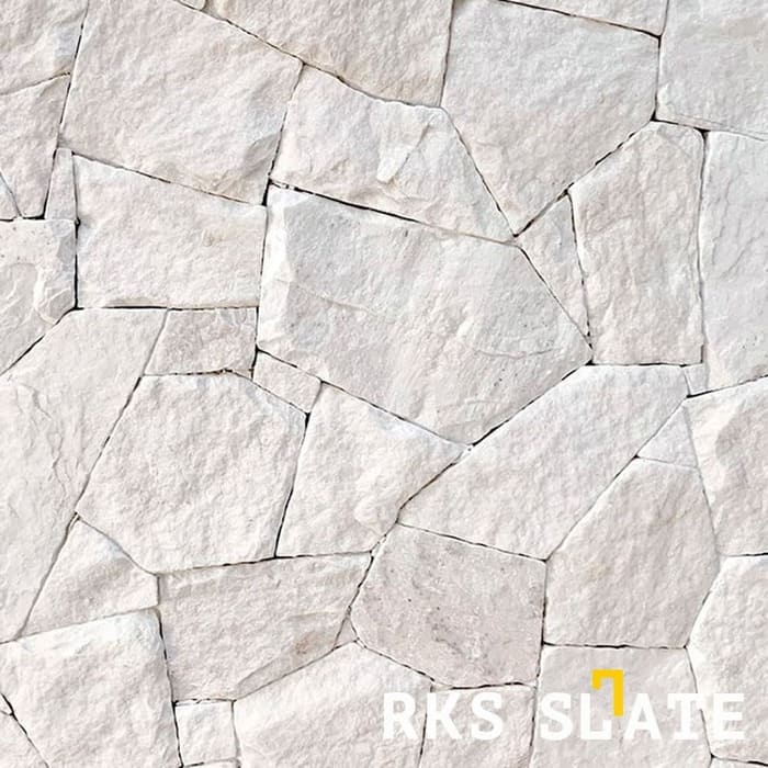 Фасадный облицовочный камень White Quartz Loose в Тамбове