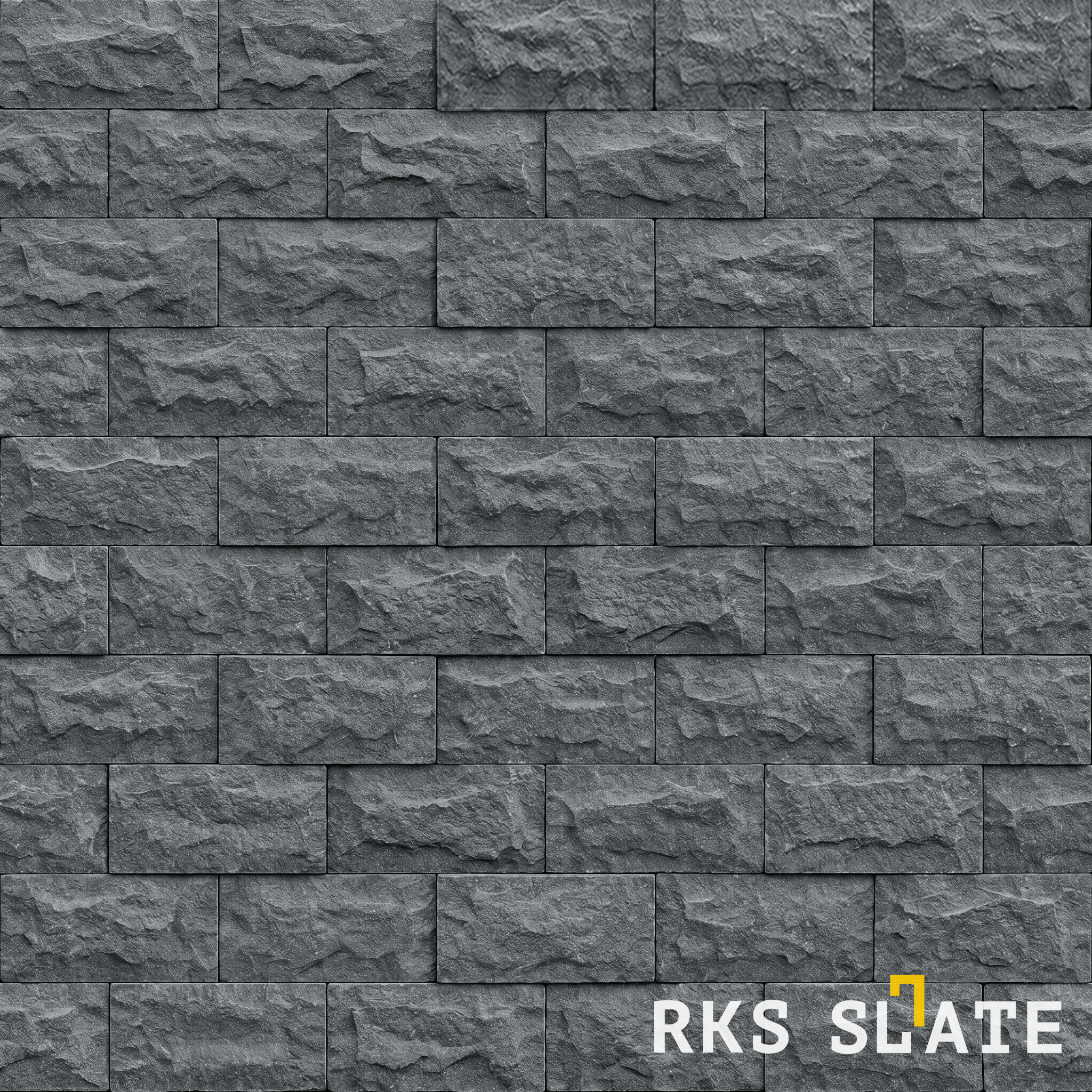 Фасадный колотый камень Black Basalt Rock в Тамбове