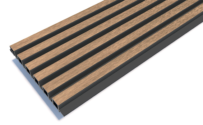 Реечные панели из ДПК WOODVEX Ультра