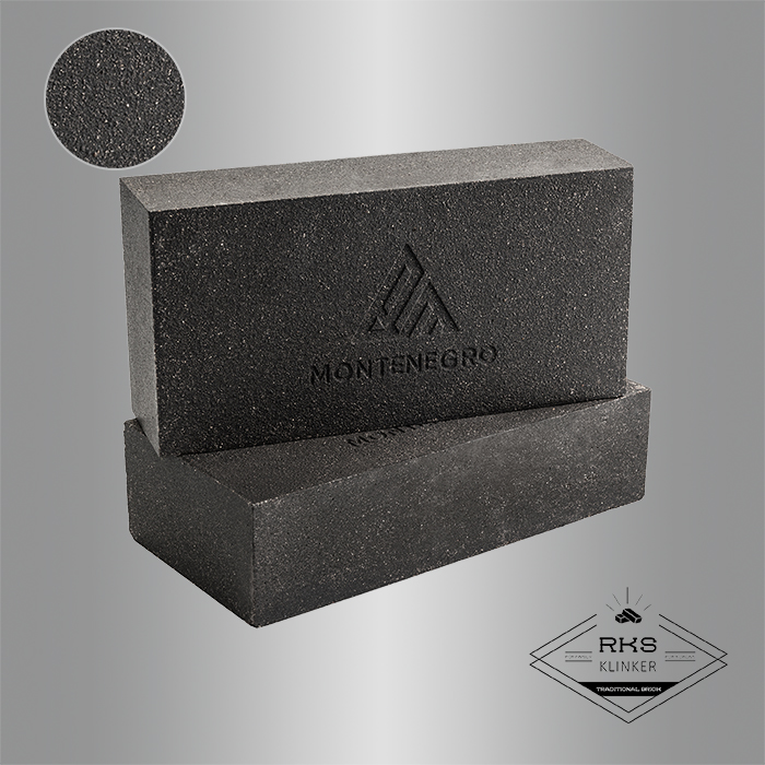 Кирпич печной Montenegro SHA 5 Black Argentum (Чёрный) 230x114x65 мм в Тамбове