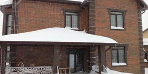 Кирпич керамический облицовочный Браер кладка, гладкий, 1НФ фотогалерея готовых объектов (5)